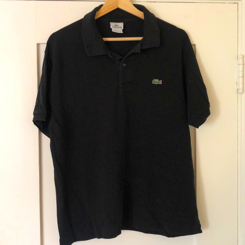 Lacoste black polo shirt